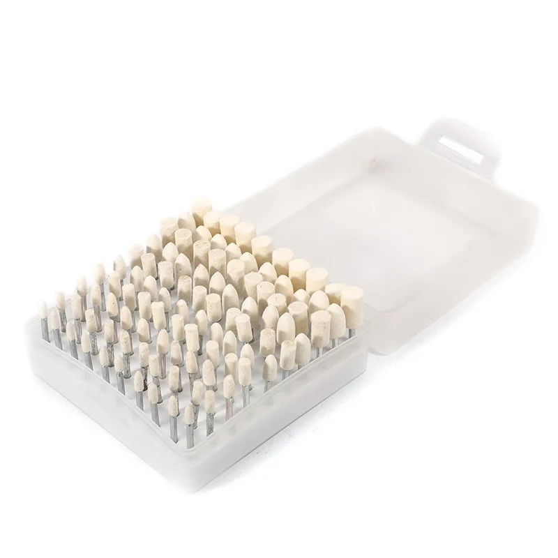 

Набор из 100 шерстяных полировальных кругов, полировальные круги для металла, нефрита и дерева, специальные инструменты и аксессуары для деревообработки