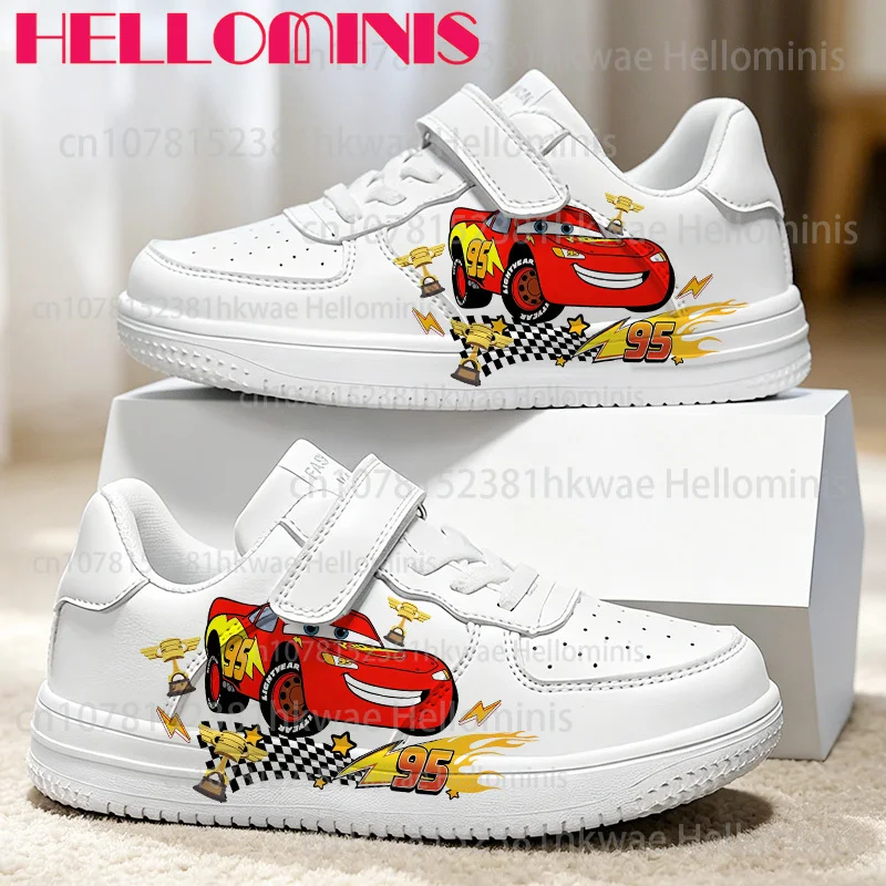 Cars Hochwertige Jungen-Kindersneaker, atmungsaktiv, Cartoon-Muster, verschleißfest, rutschfest, trendige Freizeitsneaker, Geburtstagsgeschenk – Detail 10