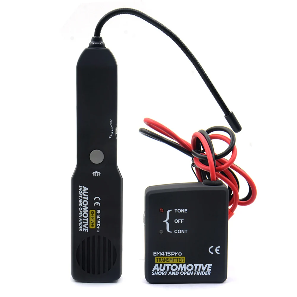 EM415PRO Car Circuit Scanner with Flexible Probe 6-42V Cable Wire Tracer Finder Sound Alarm Cable Tester Device Auto Repair Tool