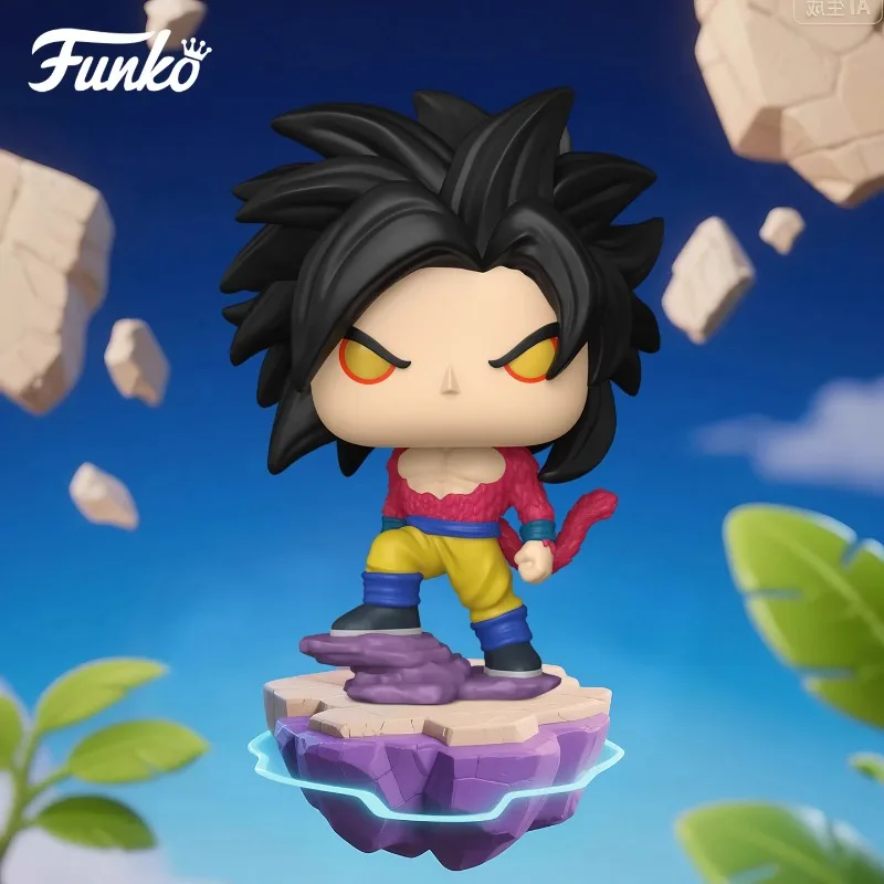 

Genuine Edition FUNKO POP《Dragon Ball GT Super Saiyan 4 Goku》Anime Action Desktop Decoration Ornament Model Toys Collectible