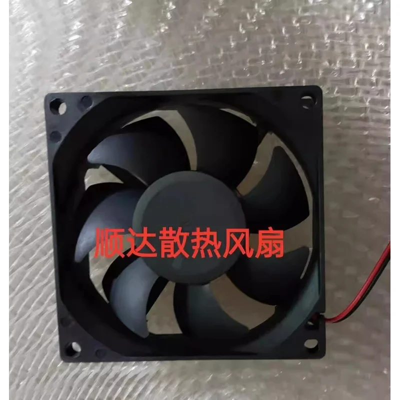 L+For JD-D8025M24S DC24V 0.15A 8CM 2-Wire Cooling Fan1pcs
