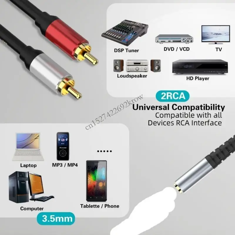 3.5Mm To 2RCA Audit… - image