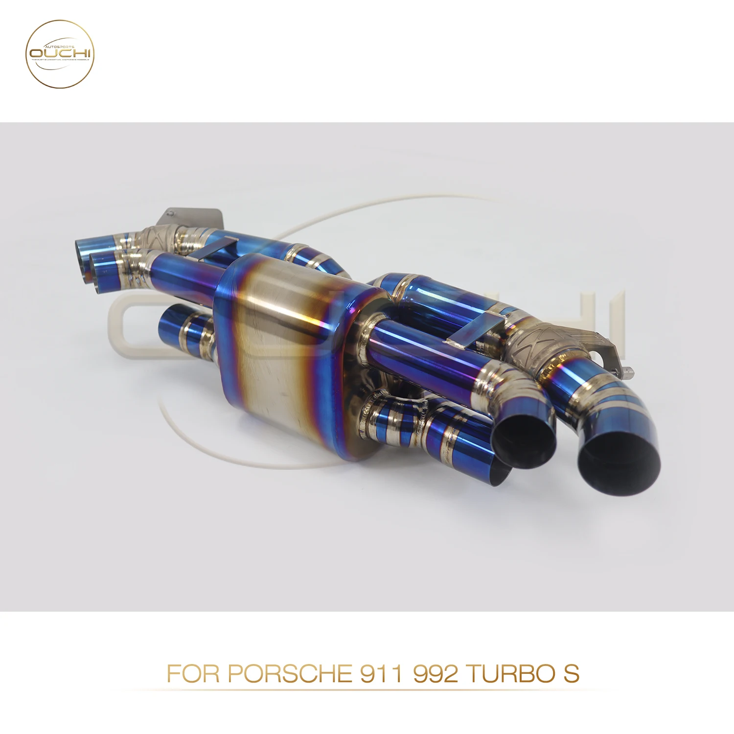 

OUCHI TC4 Выхлоп с клапаном Catback для Porsche 911 992 Turbo S | Удерживающие клапаны | Установка Plug & Play | Агрессивный Sp