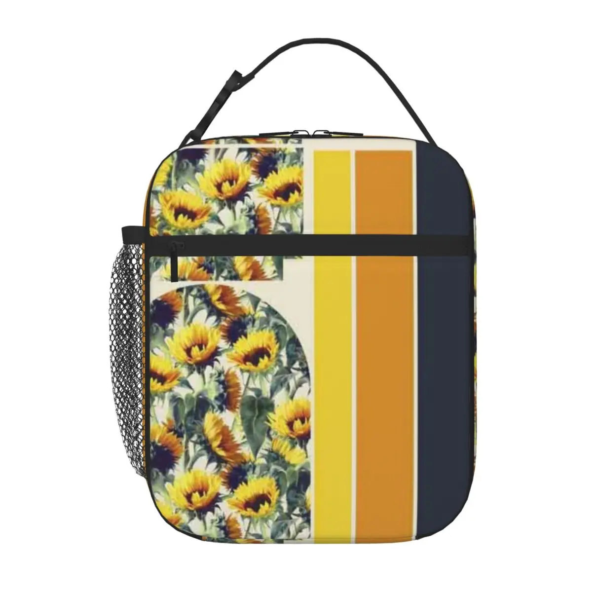 Bestselling Sunflowers Forever Unisex Small Lunch Bag Daily Commuting Insulated Food Bag