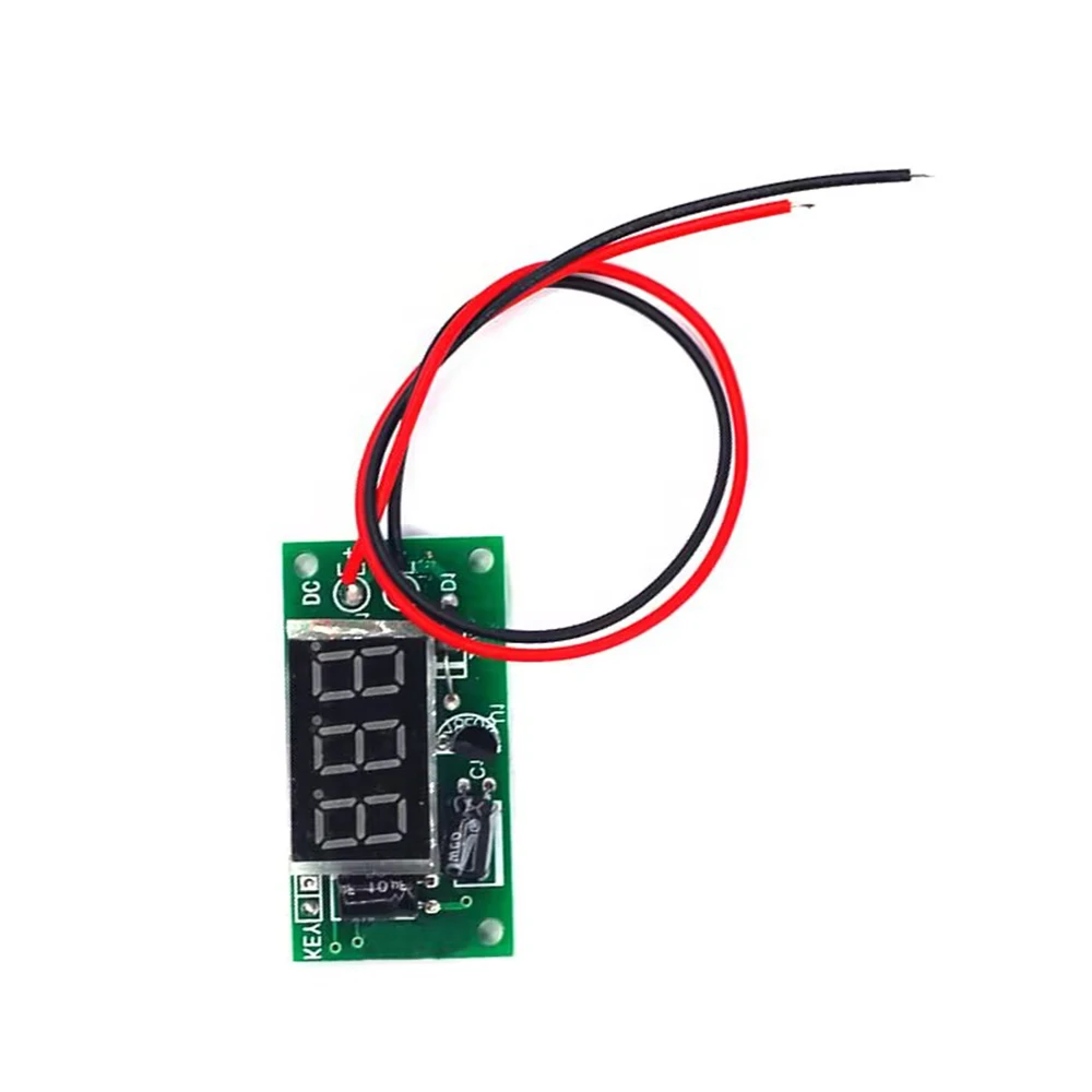 3-Bit Red Digital Tube Display Trigger Counter Module Accumulator 0.36 inch Power-ON Counter Module 4-7V 7-16V 15-26V