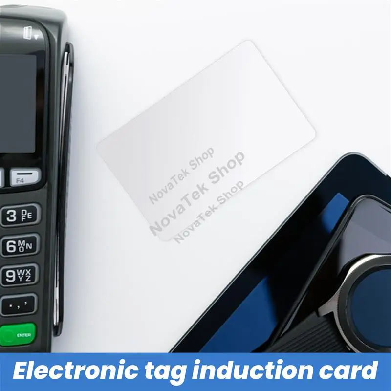 

20Pcs NFC Cards White Blank For NTAG215 PVC Tags Waterpoof 504Bytes Chip Sticker-A31R