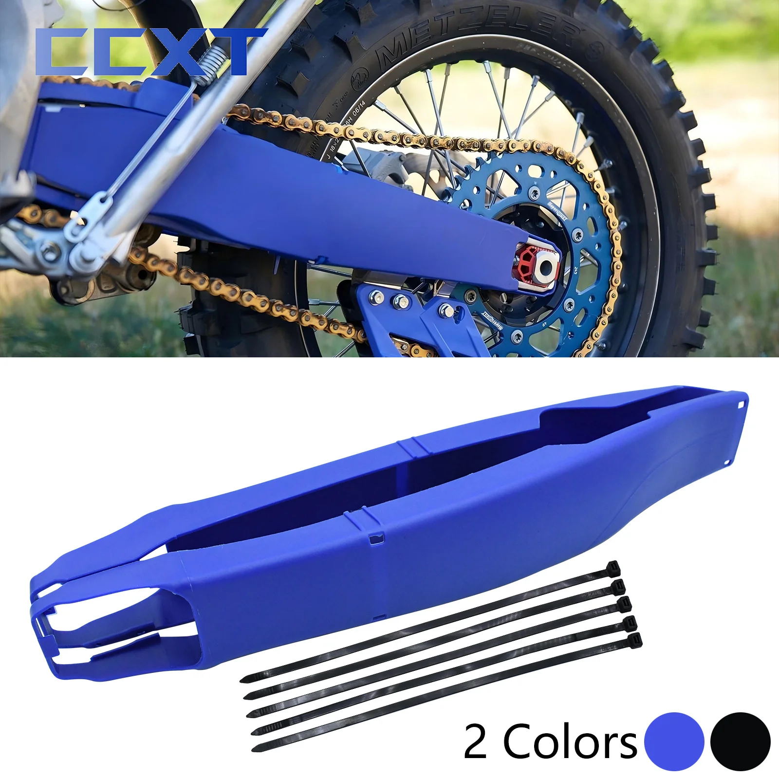 

Motorcycle Swingarm Swing Arm Protector For Yamaha YZ125 YZ250 YZ125X YZ250X YZ250F YZ450F YZ250FX WR250F WR450F 2008-2024