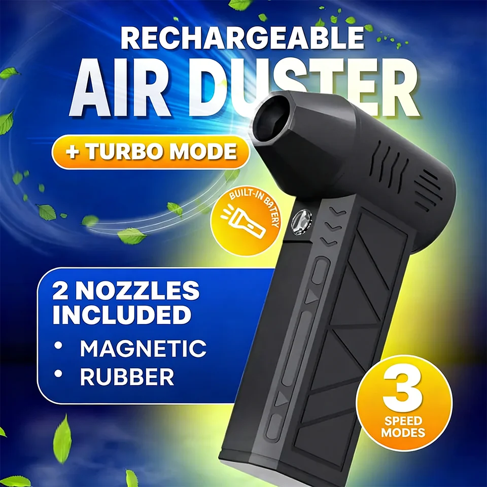 

MIni Violent Turbofan Dust Removal Hand-held Snow Blowing Brushless Motor Violent Fan High-speed Universal Hair Dryer 4th Gear