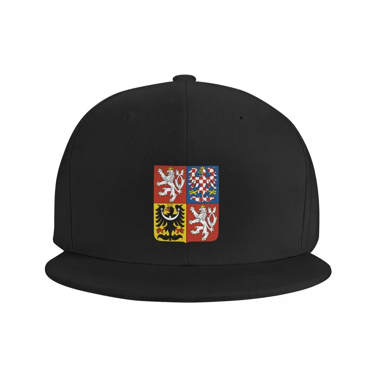 Personalized Coat Of Arms Of The Czech Republic Baseball Cap Women Men Flat Snapback Hip Hop Hat Sports