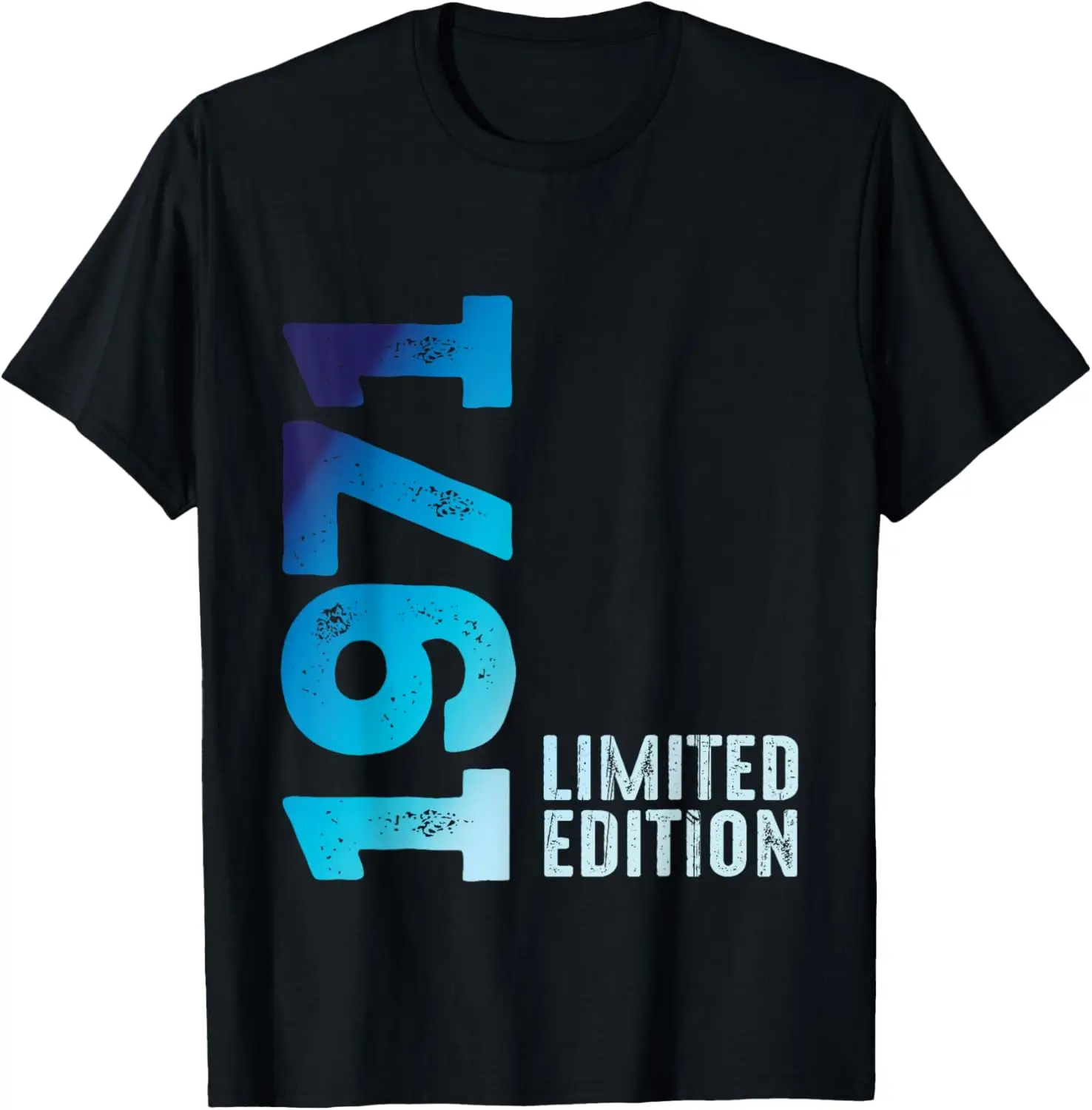 T-shirt vintage Awesome Year 1971, édition limitée depuis 1971, en coton, vêtements pour hommes, t-shirts graphiques, Camiseta Hombre