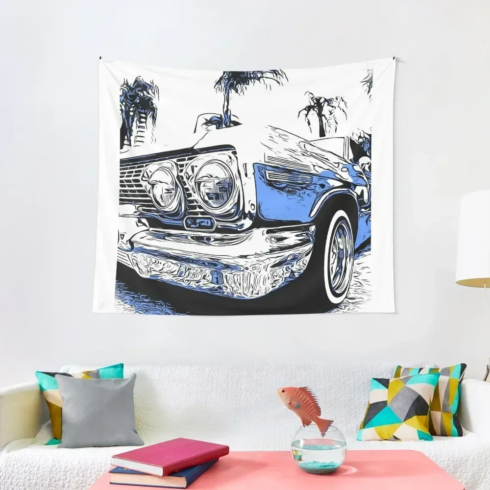 

cartoon low rider Tapestry Wall Hanging Wall Nordic Home Decor Decoration Room Tapestry