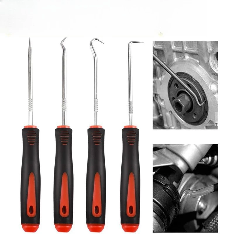 

4/8PCS Oil Seal Hook Set Tire Repair And Maintenance Tool O-Ring Puller Disassembly Tool Disassembly Set Hardware Accessories