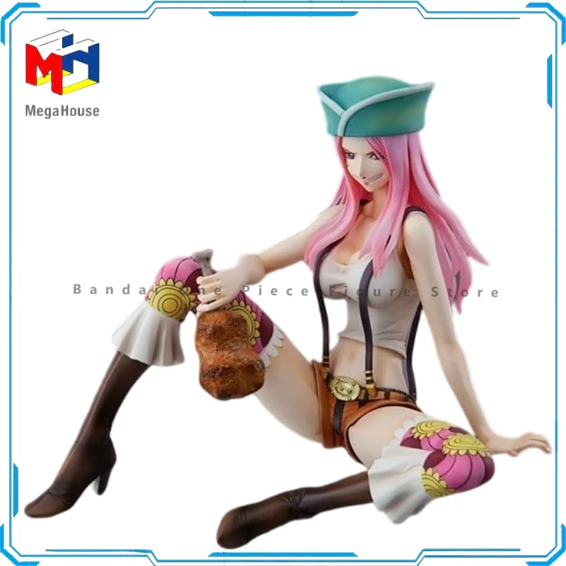 In Stock Original MegaHouse One Piece POP Dx Series Jewelry Bonney Action Figures Animation Toy Gift Model Collector Anime Hobby