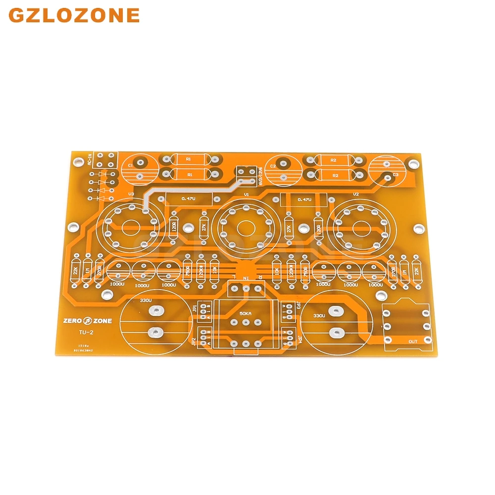 AMPLIFICADOR DE AURICULARES de tubo WCF 6N2 + 6N6, TU-2 modificado, PCB, Kit DIY, tablero terminado (sin tubo), potenciómetro ALPS