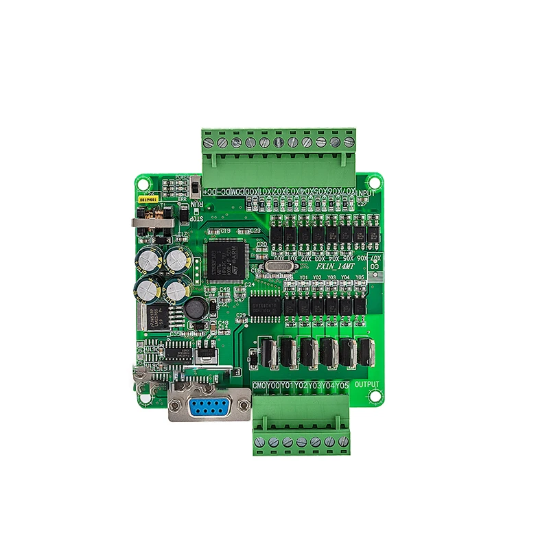 FX1N-14MT/FX1N-14MT 2-circuit 100K domestic PLC control board Stepper motor industrial control board Additional functions 485