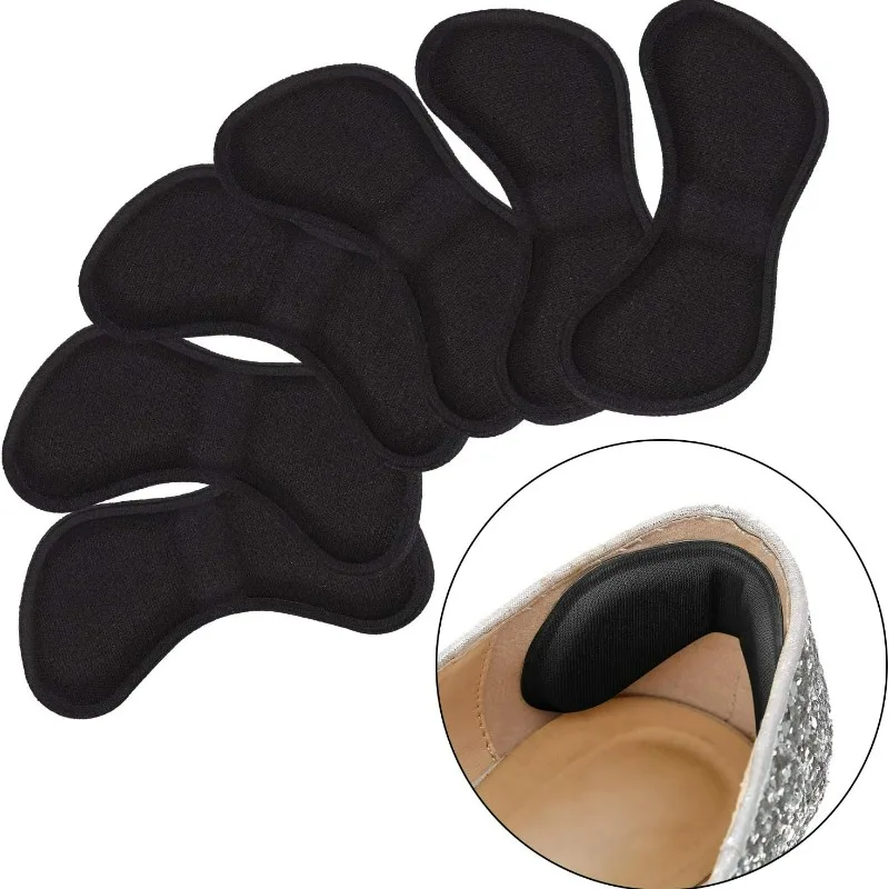 Elastic Sponge Heel Stickers High Heels Leather Shoes Anti Fall Patch Unisex Avoid Friction Heel Pads Pain Relief Shoe Inserts - Image 2
