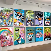 D-Dexters L-laboratory Poster Self-adhesive Art Waterproof Paper Sticker Coffee House Bar Room Wall Decor
