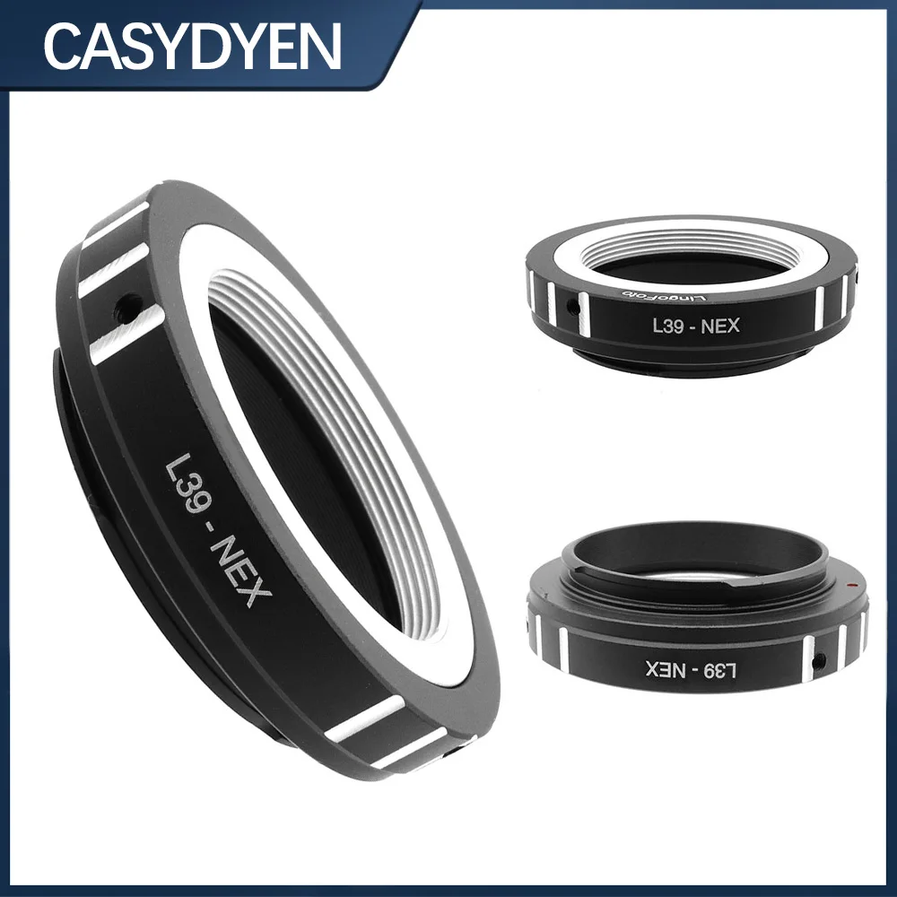 M39-NEX Camera Lens Adapter Ring L39 M39 LTM Lens Mount Converter To For Sony NEX 3 5 A7 E A7R A7II