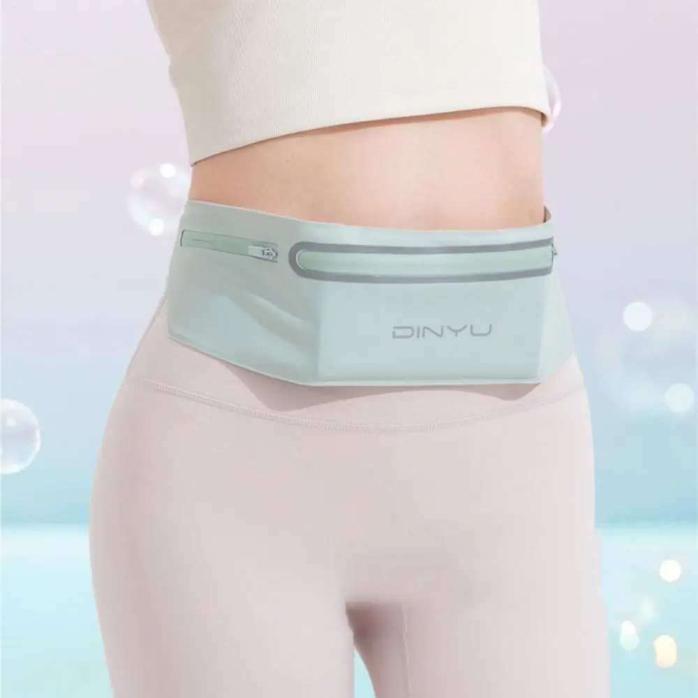 

Waterproof Running Waistband Portable Invisible Marathon Running Sports Belt Bag Adjustable Reflective Strip