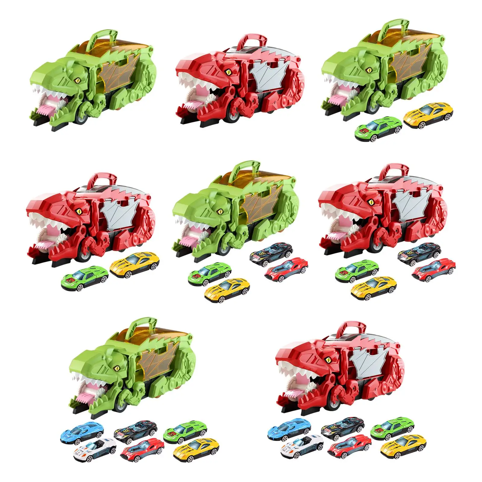 Dino Transport Car Dinosaur Carrier Truck Toy for Girls Ages 3 4 5 Years Old