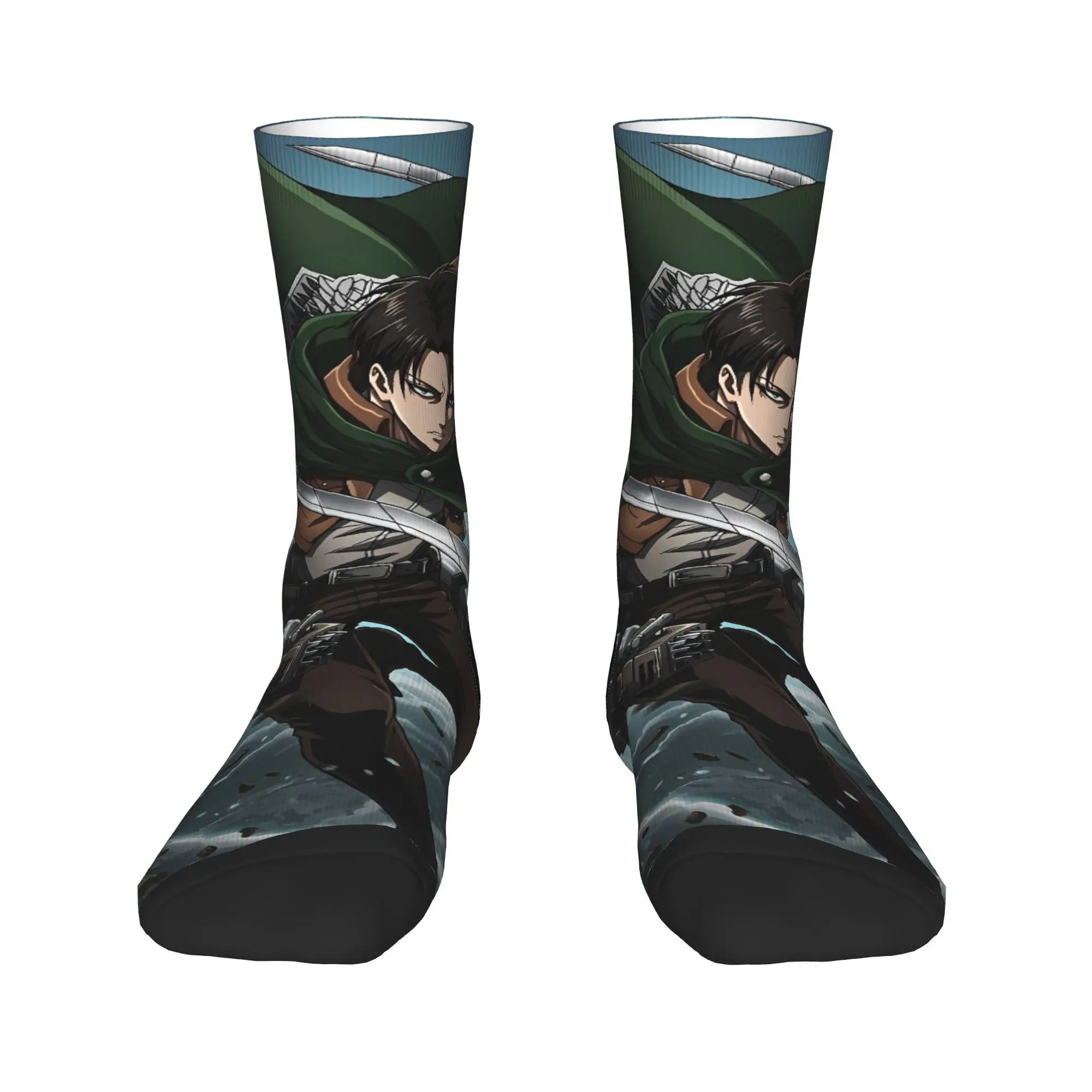 الهجوم على أنيمي جبابرة جوارب مطبوعة العصرية الجوارب الربيع المضادة للانزلاق الجوارب للجنسين الرجال تسلق جوارب ناعمة متوسطة