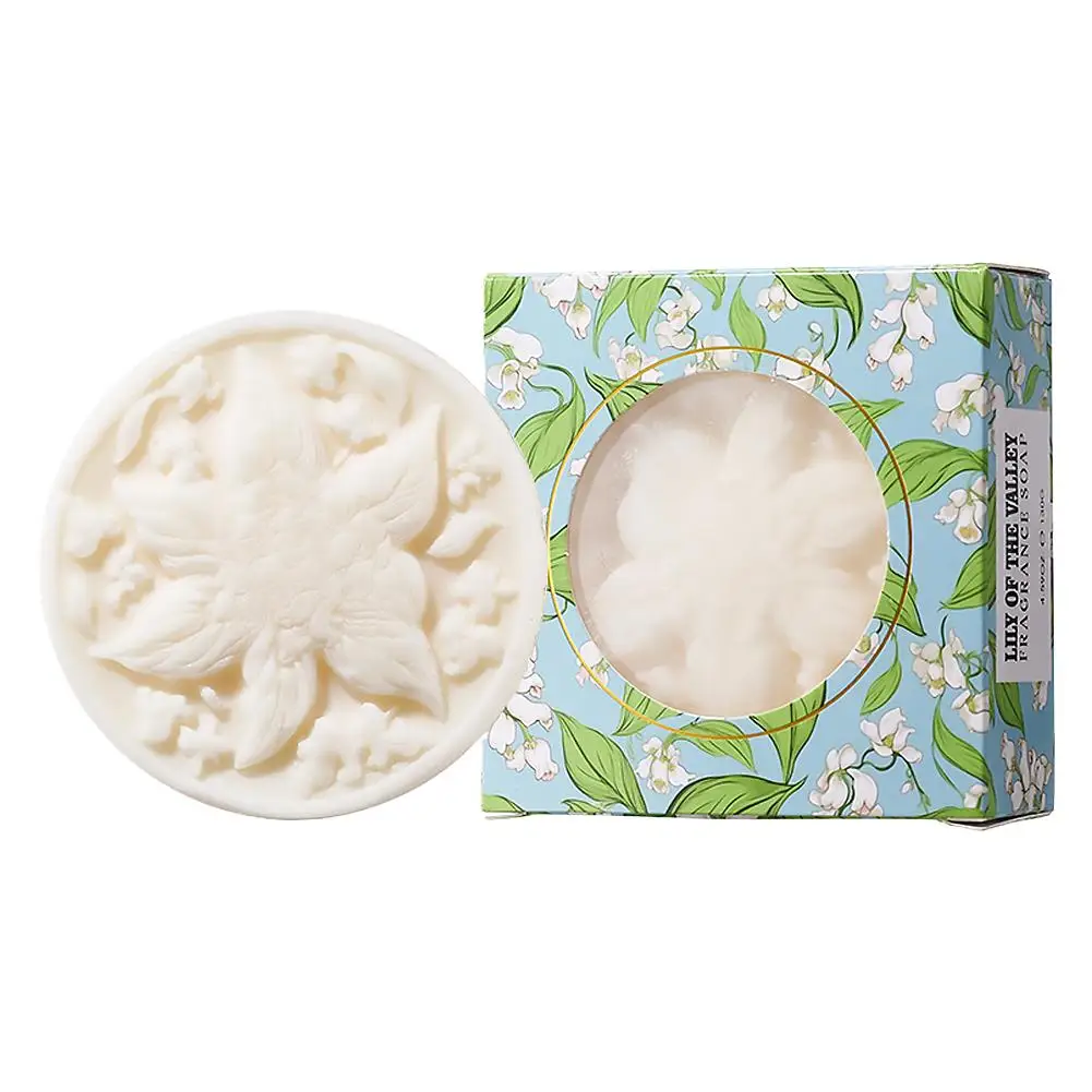 Natural Lily Of The Valley Scented Soap Moisturizing And Smoothing Clean And Control Oil Mild Deep Cleansing For All Skin Types