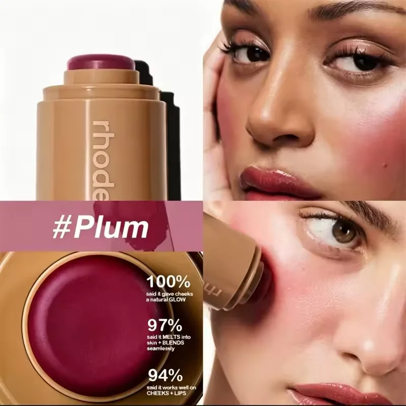 Rhodeskin Lipgloss Lipbalsem Gladmakende Lippenstift Lijnen Langdurige Voeding Vrouwen Dagelijkse Verzorging Make-up Hydraterende Crème Blush Lente Cadeau