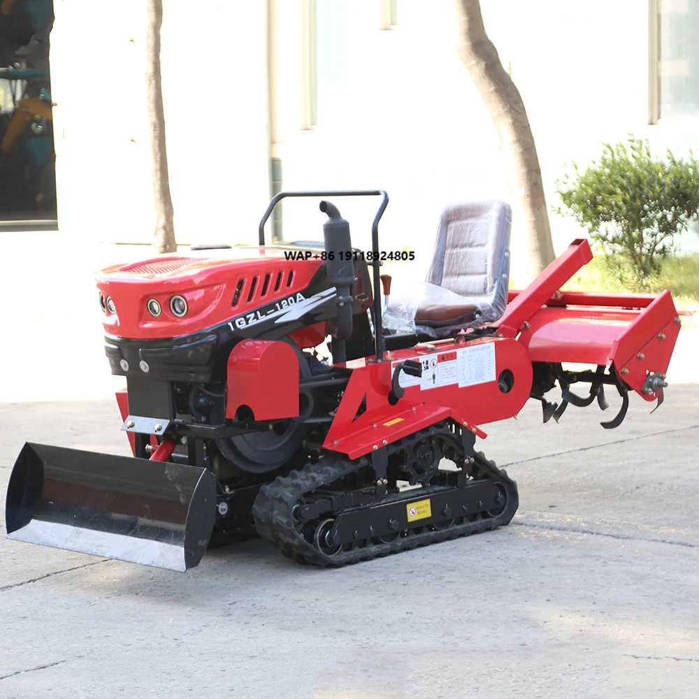 

New Mini Cultivator Crawler Cultivators Mini Farm Tractor Hand Tractor Mini Power Tiller Walking Tractor for Sale