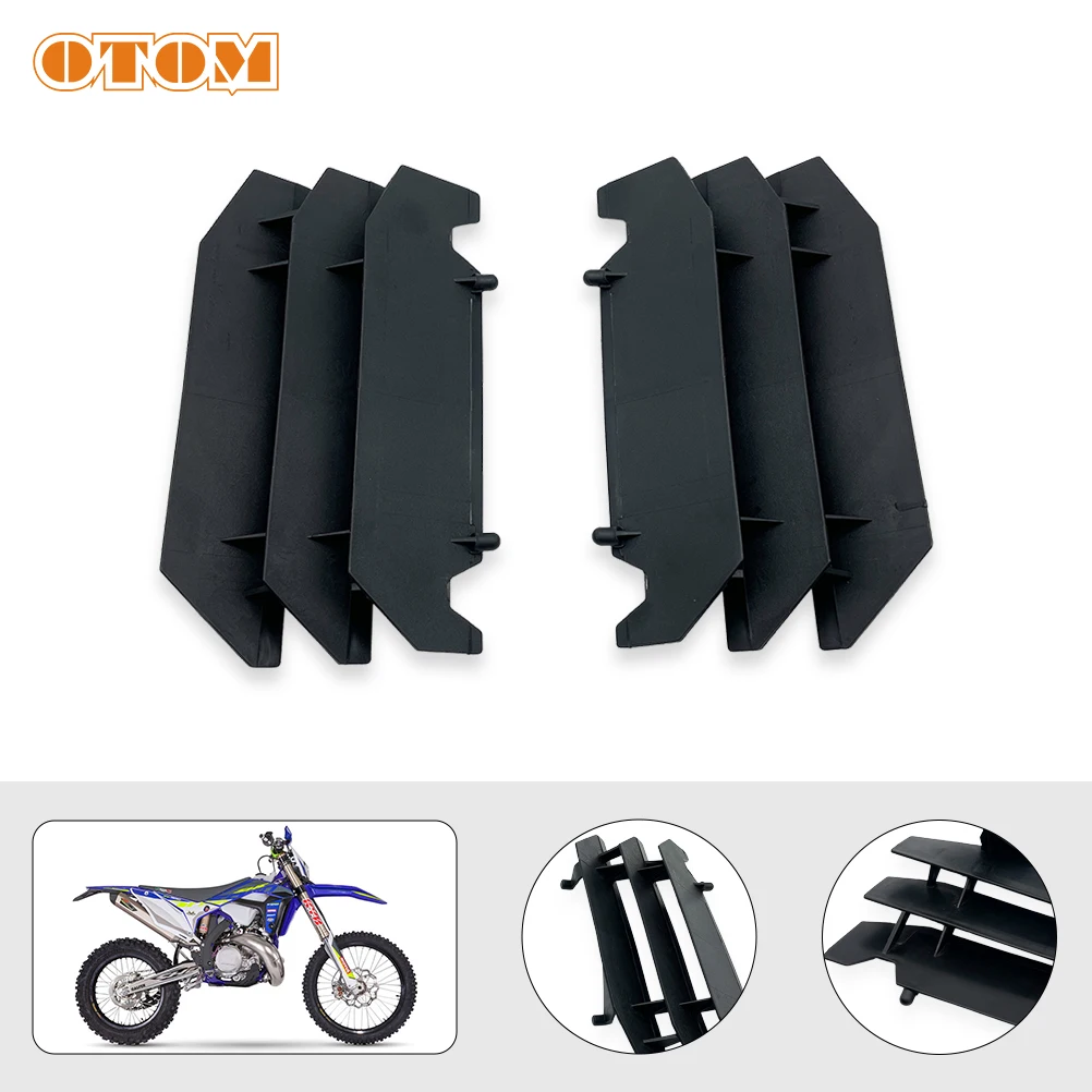 

Radiator Louvers Motorcycle Accessories Oil Cooling Plastic Guard Cover Water Tank Protector For Sherco SE/SEF 125-500 2014-2024