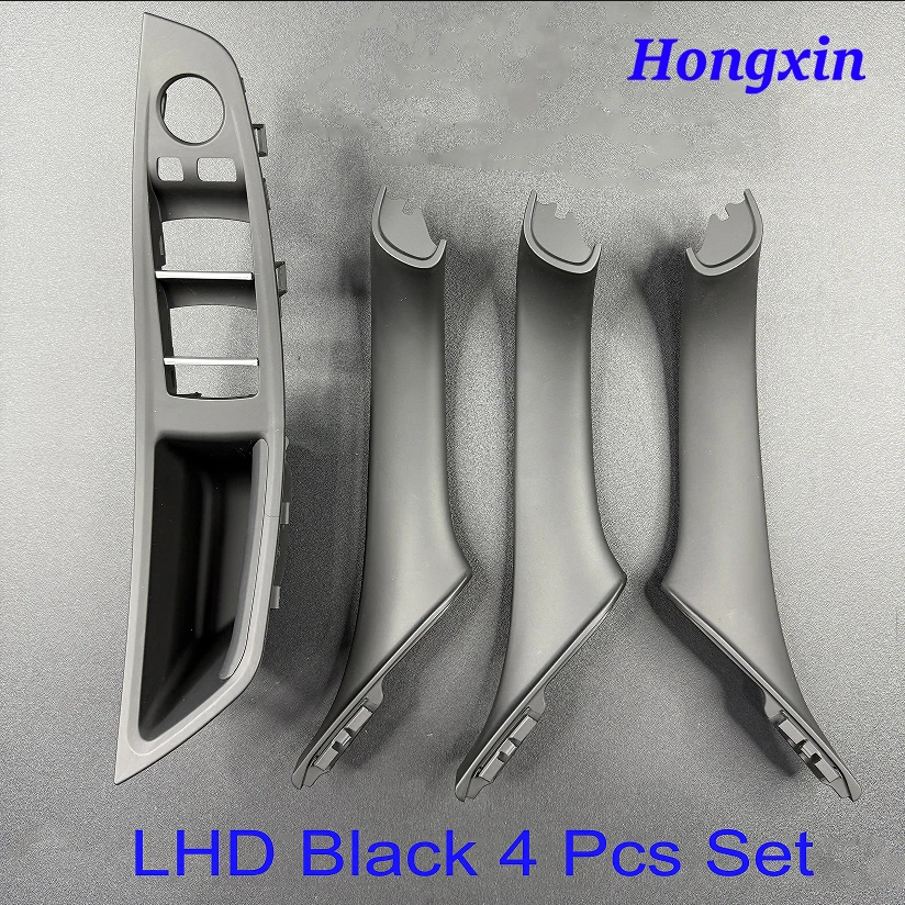 

F10 F11 Interior Front Door Armrest Panel Trim Pull Handle Set Replacement For BMW 5 Series F10 F11 F18 520i 523i 525i 528i 535i