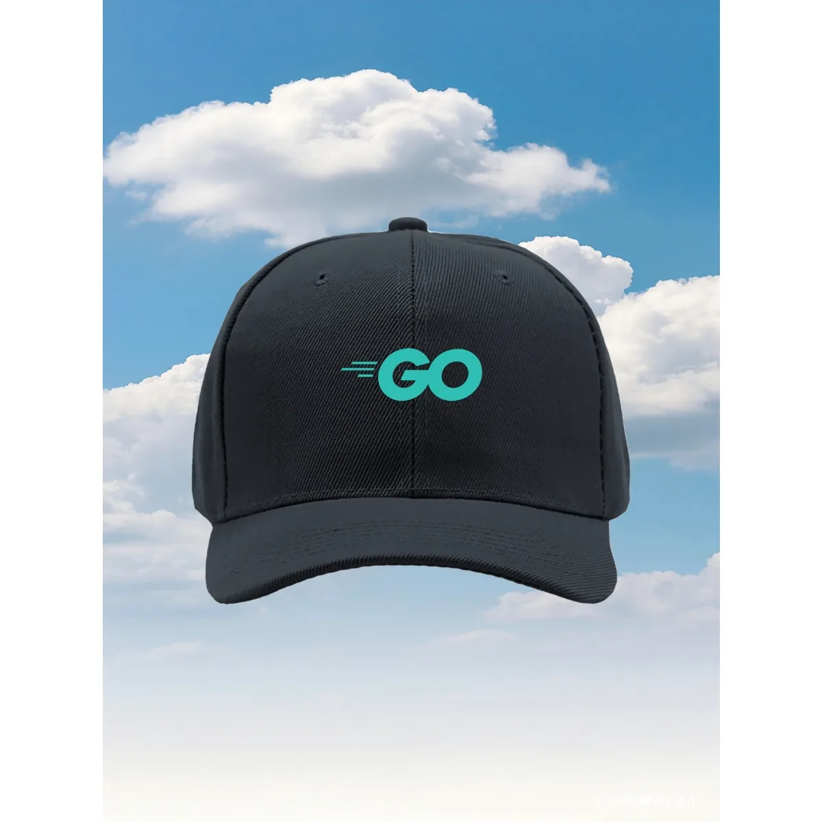 Go Language Programming2025 نموذج جديد قبعة سائق الشاحنة مع مقاس قابل للتعديل وتصميم مطبوع ممتع، مثالي للأنشطة الخارجية #5