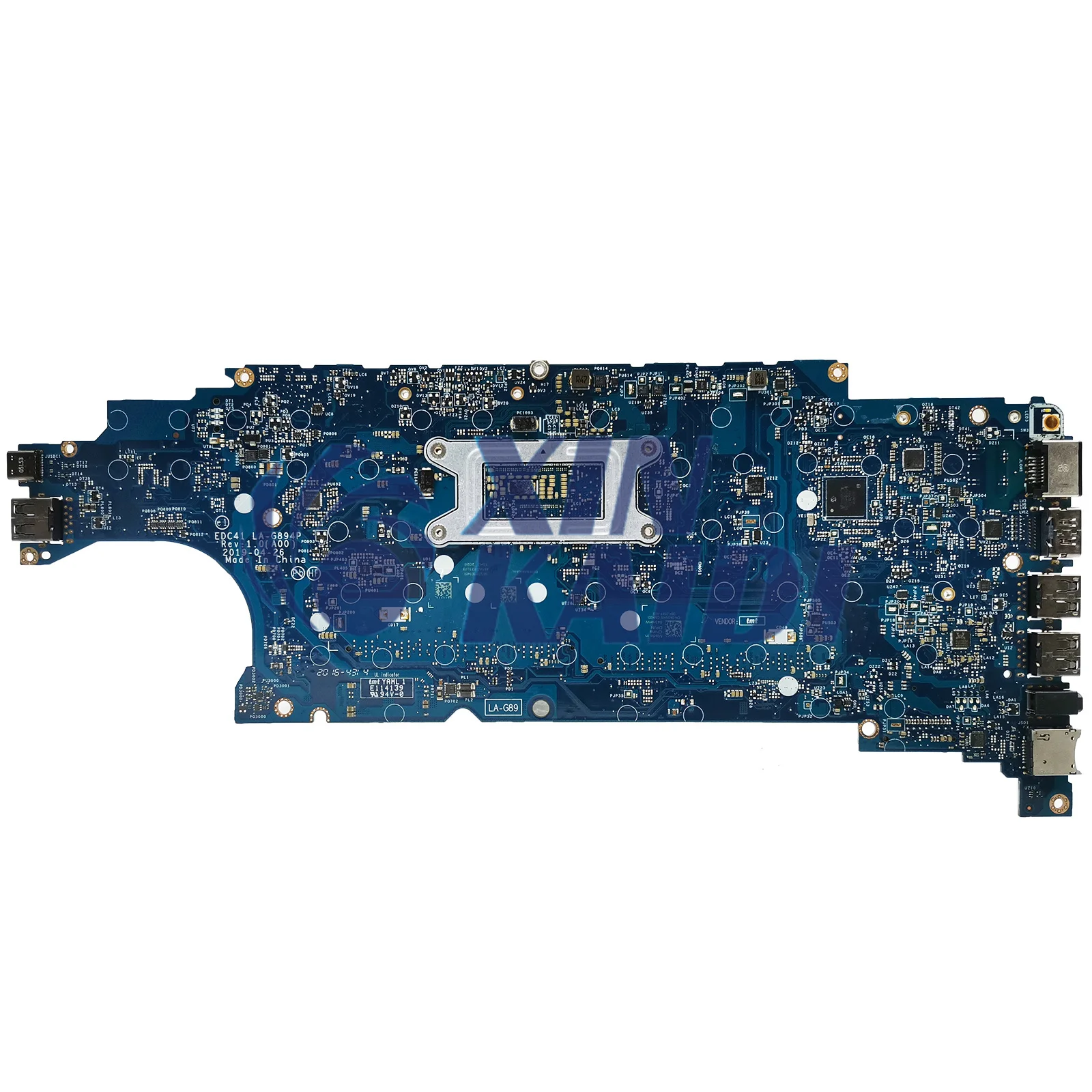 Notebook Motherboard For DELL Latitude 5400 0M9MXD LA-G894P 0P3R0F Laptop Mainboard with CPU I5 8th Gen Systemboard