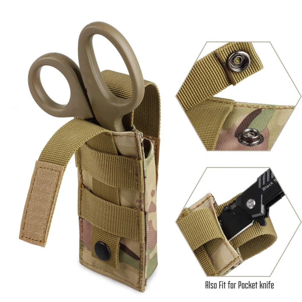 Funda MOLLE porta-torniquete táctico universal para cinturón de combate - imagen 3