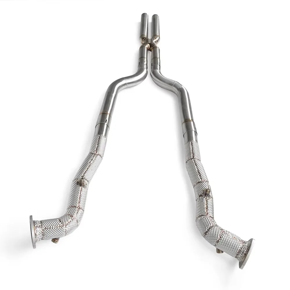 

For Maserati Gran Turismo / GT 4.2 / 4.7 2008-2023 Downpipe Racing Performance High Performance Exhaust Modification