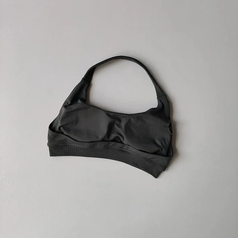 Stoßfester, nahtloser, sexy, gepolsterter Sport-BH für Damen, rückenfreies Workout-Top, Anti-Schock-Yoga-Crop-Top, Fitness-BH-Set – Detail 8