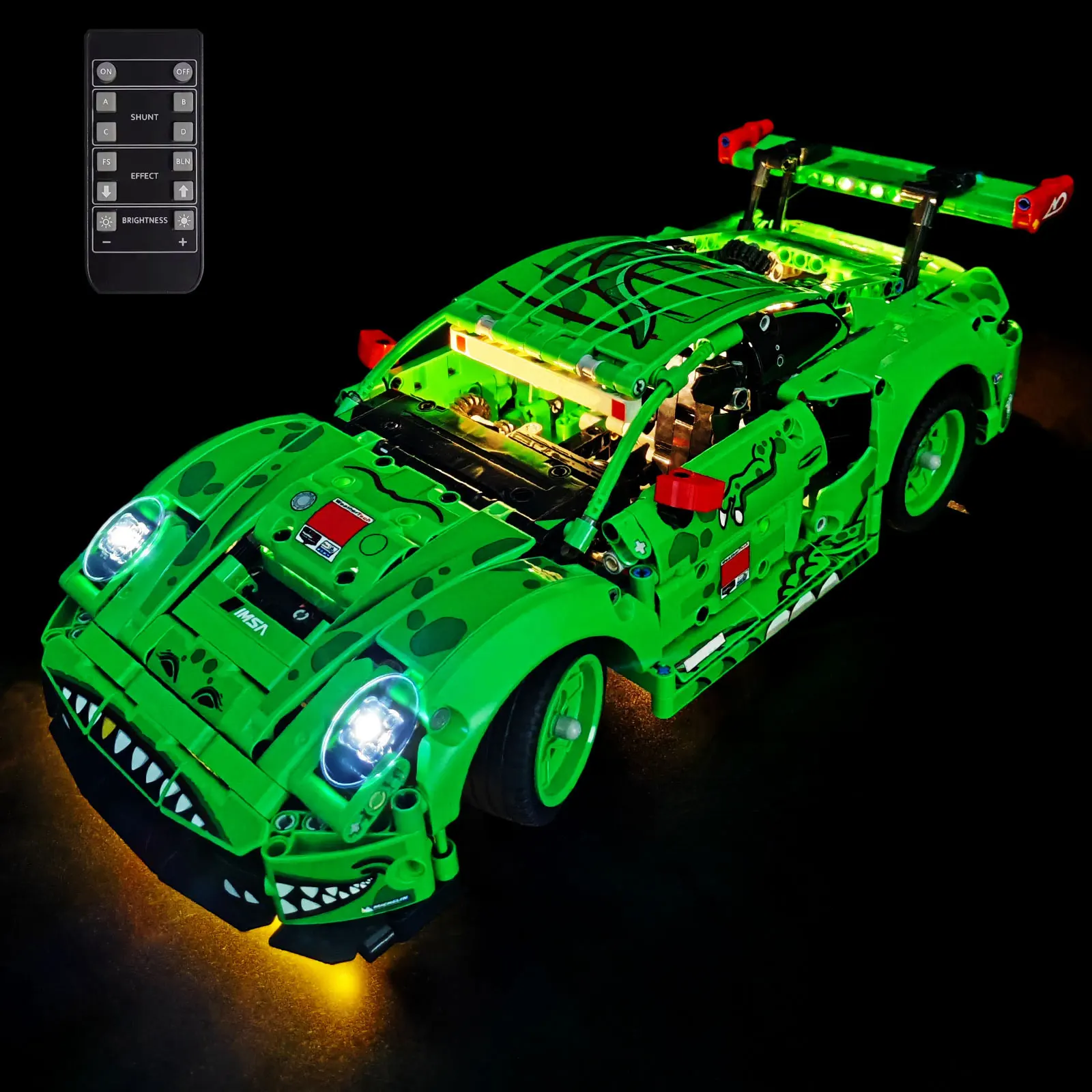

LYBMTWF LED Lighting Kit Compatible with Lego 42224 racing car Building Blocks (NOT Include Model Bricks)