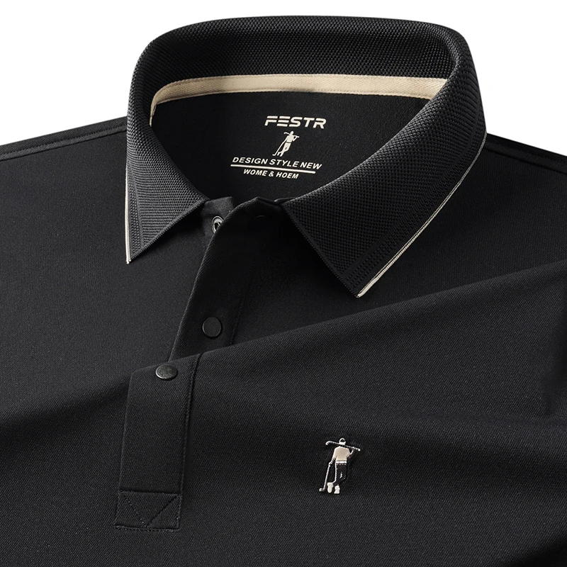 Camisa polo masculina de manga - Urban Streetwear Brand avaliação e preço