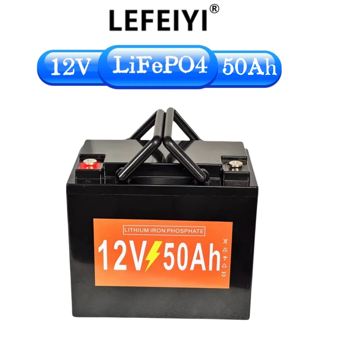 LiFePO4 Battery 12V, 50Ah