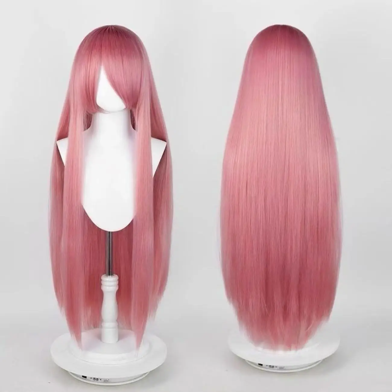 애니메이션 코스프레용 90cm 엑스트라 롱 스트레이트 가발 |   모든 색상 옵션 및 고중량으로 드라마틱한 룩 연출