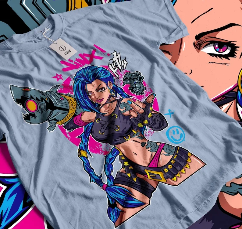 

Arcane Jinx Art T-Shirt / Men's Women's Sizes / Cotton Tee