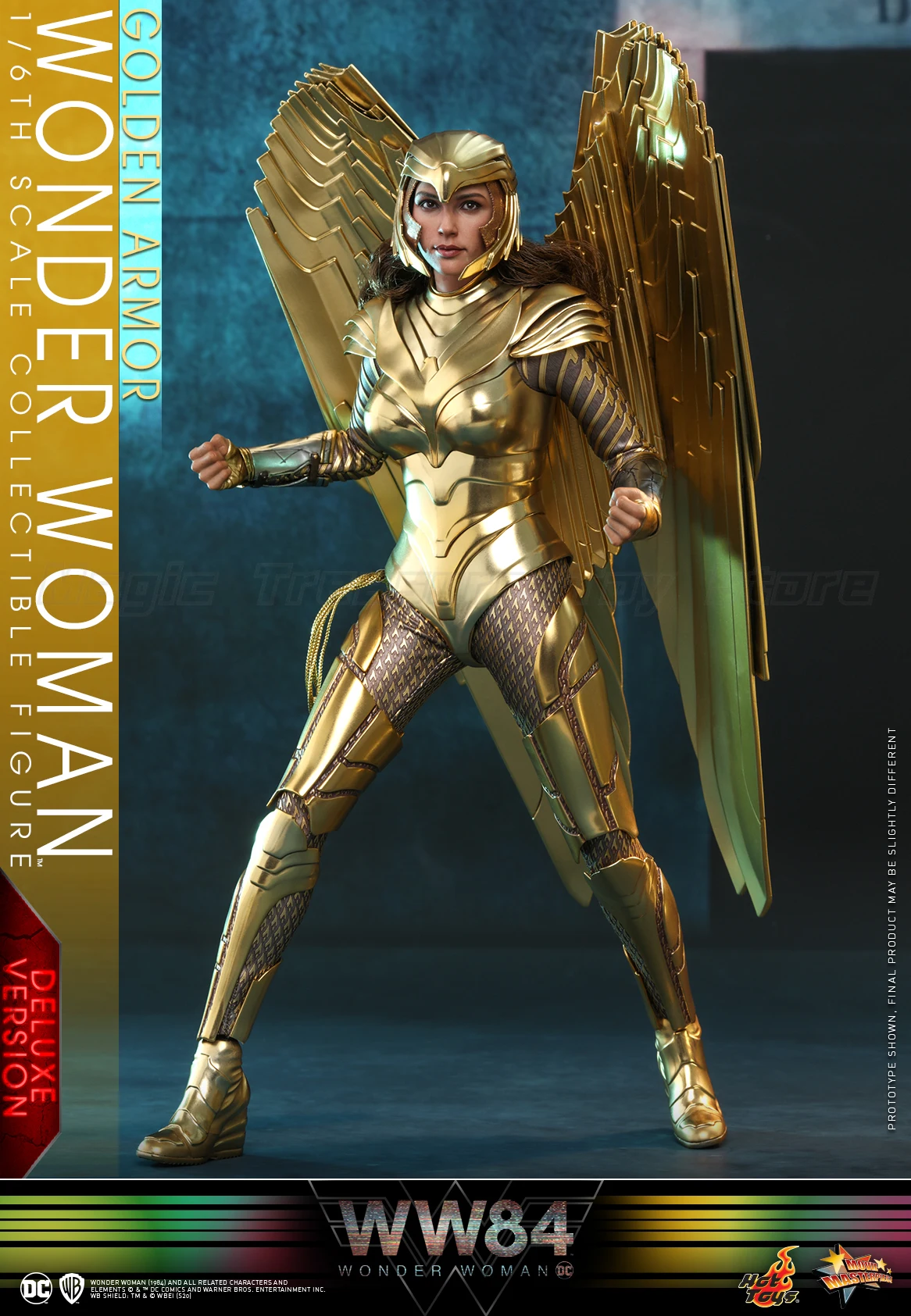 

В наличии: Hot Toys MMS578 "Wonder Woman 2" Wonder Woman (версия в золотой броне) коллекционная кукла в масштабе 1/6 (DX) — игрушка-подарок