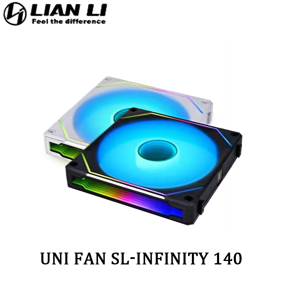 LIAN LI UNI FAN Infinity Mirror SL-INF140 Daisy-Chain Design PWM Computer Koelventilator 14 cm ARGB AURA SYNC