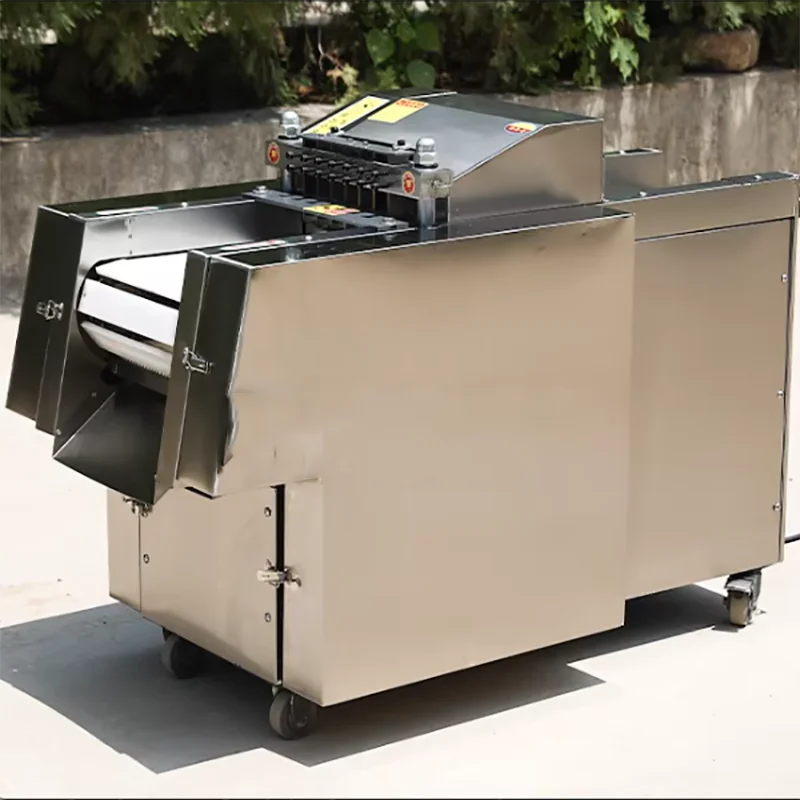 

Многофункциональная коммерческая машина для нарезки мяса, ножи для мясорезки, машина для нарезки говядины кубиками, машина для нарезки замороженной курицы