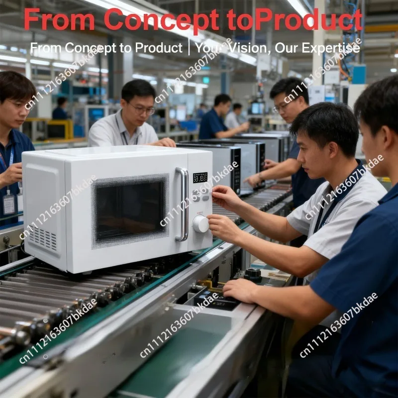 New  turntable type mechanical 20L2-3 person multi-function intelligent reservation hot meal microwave oven