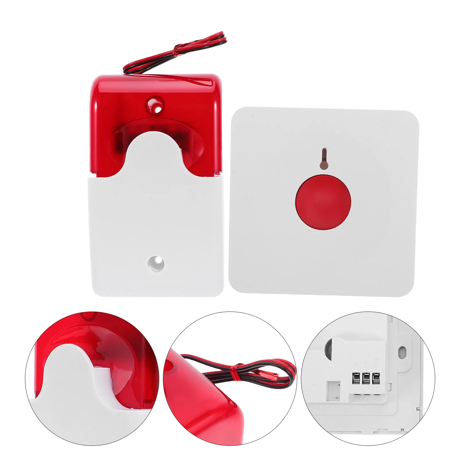 

1Set Wall Mount Emergency Call Button Bathroom Alert System Elderly Assistance Bathroom Emergency Button