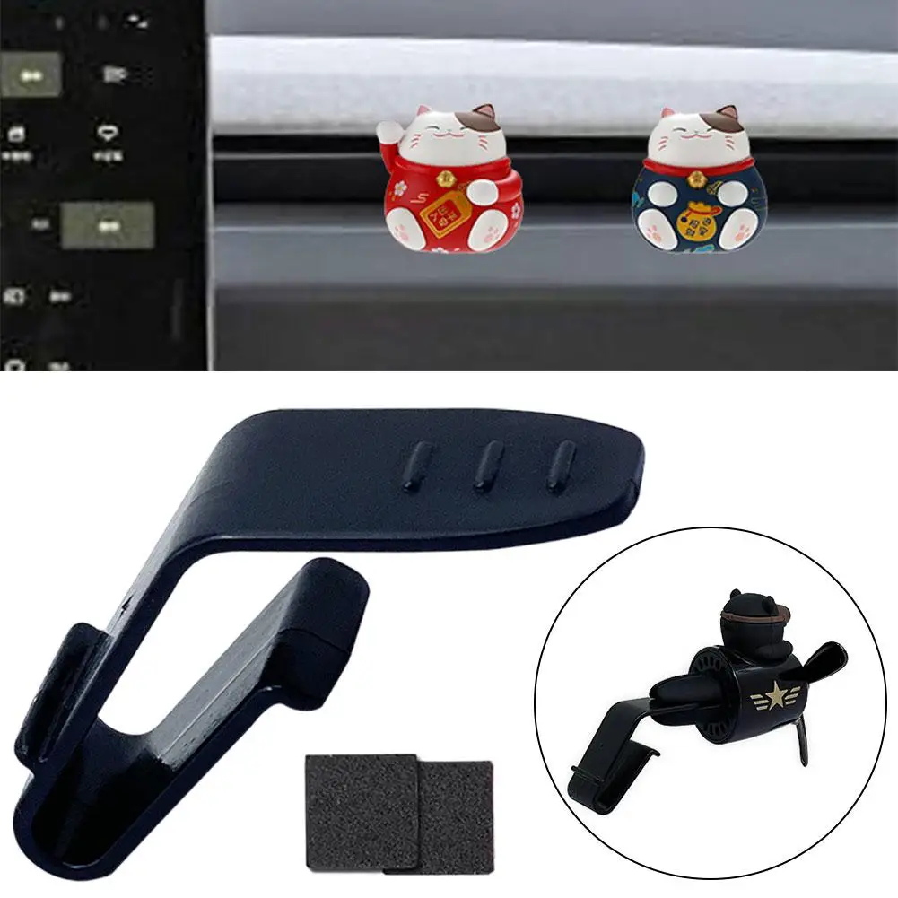 Car Outlet Clips Vent Clip for Tesla Highland 2023.09-2024 Freshener Bracket Converter Car Gadget Interior Accessor E5K5