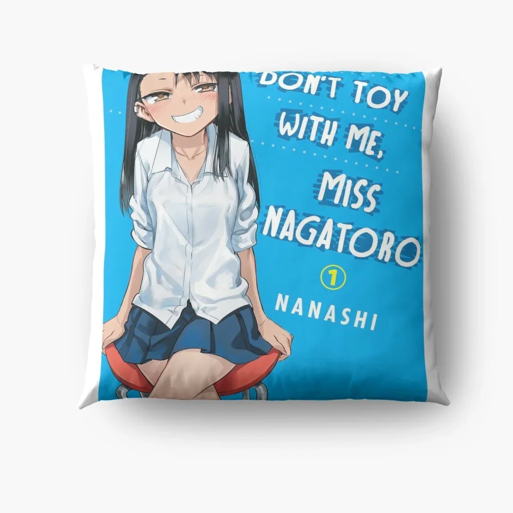 Ijiranaide Nagatoro San Nagatoro Hayase Home Decoration Pillow Cases Sofa Car Throw Pillow Cushion Cover