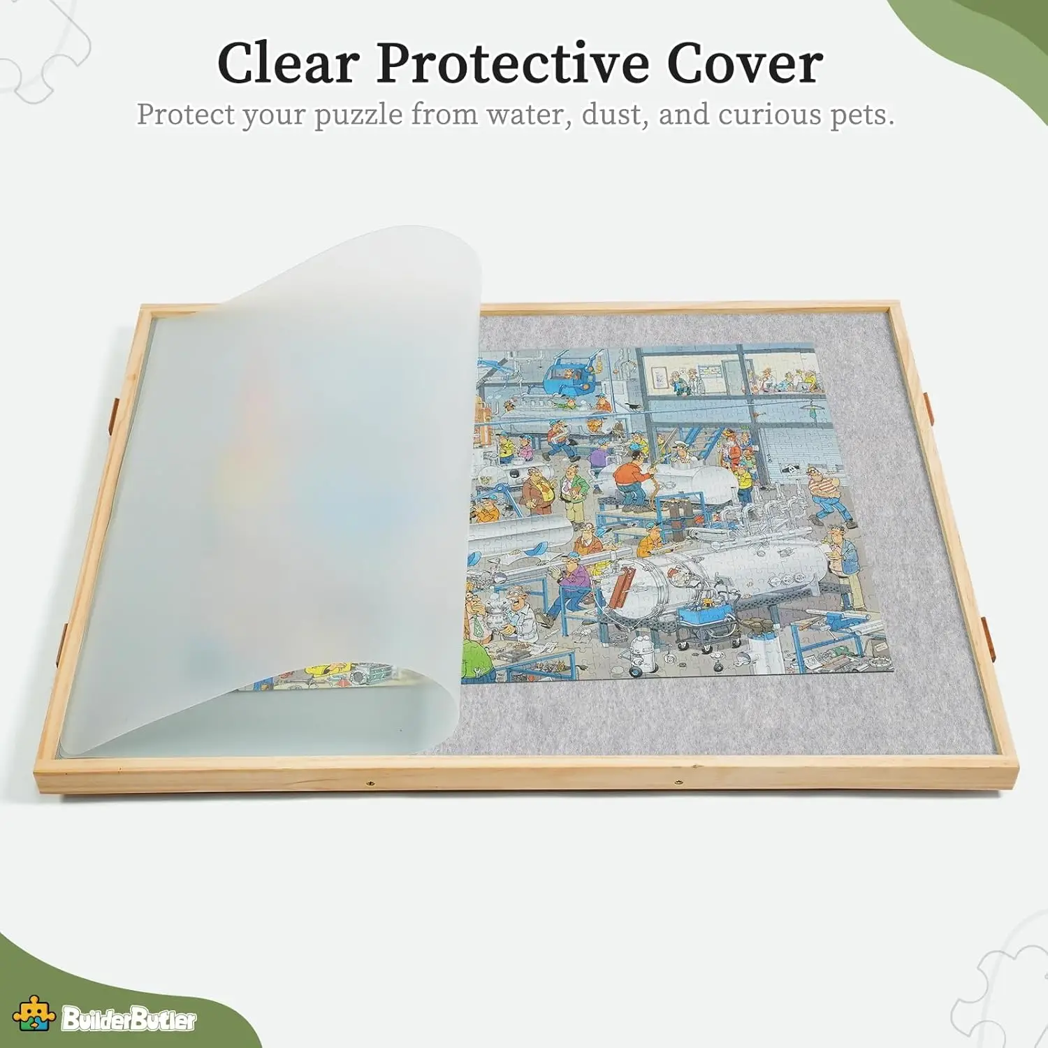 Planche de puzzle inclinable et rotative 2 en 1, 2000 pièces, table de puzzle portable 40,16 x 28,5 pouces avec 4 tiroirs et couvercles