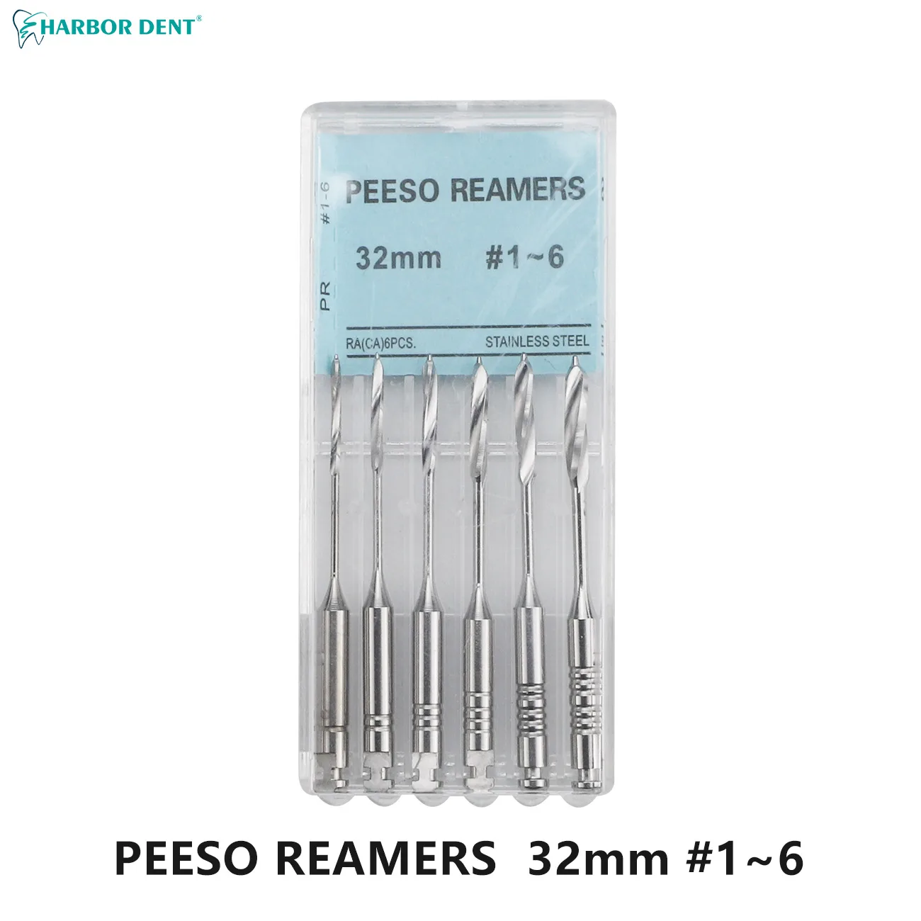 Dental Peeso Reamer 32mm Endodontic Reamers Drill Burs Peeso Reamers Endo Files Peeso Dentistry Materials