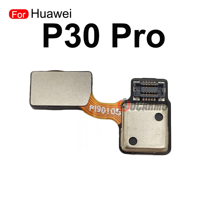 Dla Huawei P30 Pro P30Pro pod ekranem odcisk palca przycisk Home Touch ID połączenie czujnika Flex Cable części zamienne